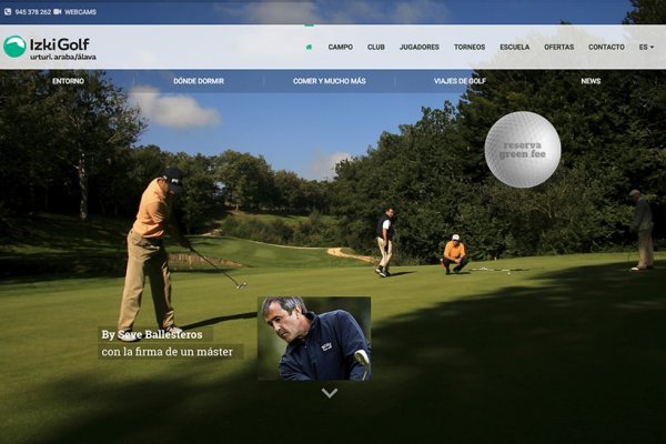 IZKIGOLF.EUS DISEÑO Y DESARROLLO WEB